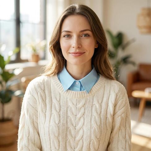 4 Pcs Fake Collar Detachable Dickey Collar Faux False Collar Blouse Half Shirt Collars Tops for Women Daily Graduation in Saudi Arabia