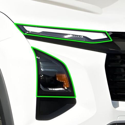 BOGAR TECH DESIGNS Full Headlight Taillight Tint Kit Compatible with Chevrolet Equinox 2025-2026, Dark Smoke in Saudi Arabia
