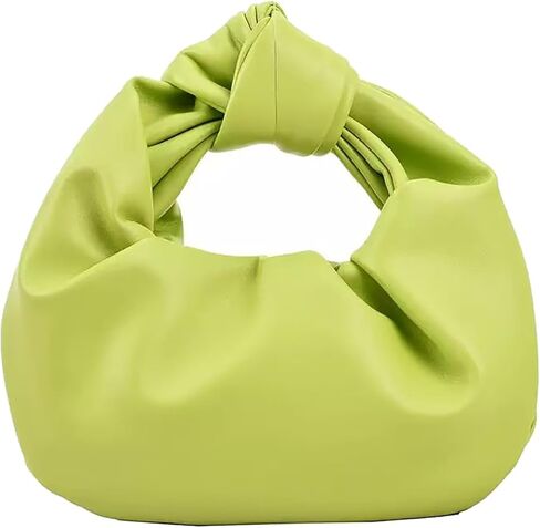 Ruched Clutch Purses For Women Evening Bag PU Leather Trendy Small Hobo Handbag Wedding Guest Bags for Party Shopping in Saudi Arabia