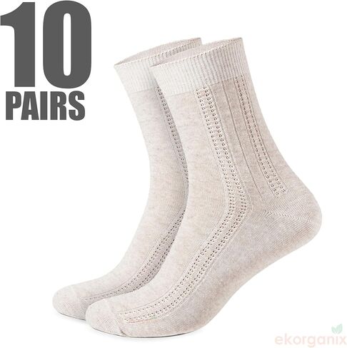 جوارب EliteLoom™ للسيدات من الكتان الرقيقة القابلة للتنفس in Kuwait