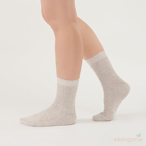 جوارب EliteLoom™ للسيدات من الكتان الرقيقة القابلة للتنفس in Kuwait