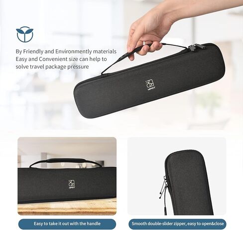 HPRT Hard EVA Storage Case MT800 MT800Q Mobile A4 Thermal Printer, Portable Printer Carry Case, Black Compact and Lightweight, Waterproof and Shock Proof (Renewed) in Saudi Arabia