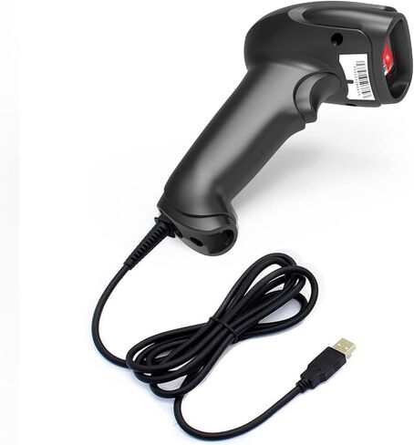 2D Wireless Barcode Scanner,Symcode Datamatrix PDF417 QR Code Handheld Reader for Screen and Printed Bar Code Scan, Works with Windows Mac and Linux PC POS in Kuwait