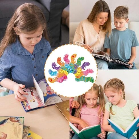50 حزمة من الإشارات المرجعية الدودية للأطفال، إشارات مرجعية ممتعة للأطفال محبي الكتب، تعزز اهتمام الأطفال بقراءة هدايا القراءة المضحكة للأطفال. in Kuwait