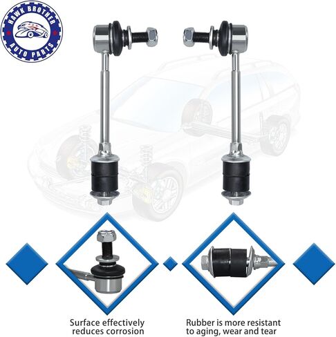 Front & Rear Sway Bar Links 4Pcs K90681 K90619 Stabilizer Sway Bar End Link Compatible with Toyota 4RUNNER 1996 1997 1998 1999 2000 2001 2002 in Saudi Arabia