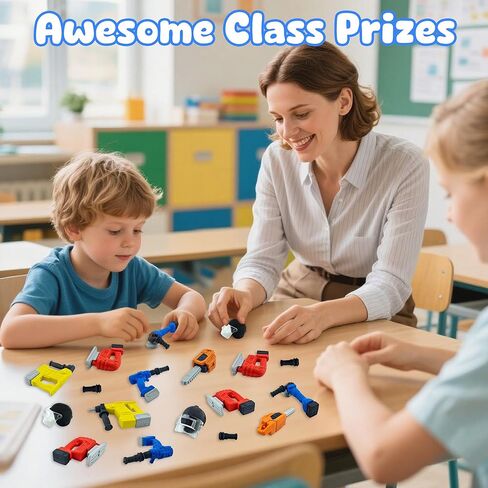 24 قطعة من ممحاة الأدوات للأطفال، ممحاة ألغاز تفكيك ثلاثية الأبعاد لمكتب الأطفال والحيوانات الأليفة وجوائز الفصل الدراسي ومكافآت الألعاب وهدايا الحفلات وبيت الدمى in Kuwait