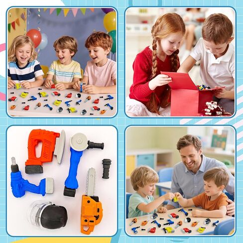 24 قطعة من ممحاة الأدوات للأطفال، ممحاة ألغاز تفكيك ثلاثية الأبعاد لمكتب الأطفال والحيوانات الأليفة وجوائز الفصل الدراسي ومكافآت الألعاب وهدايا الحفلات وبيت الدمى in Kuwait