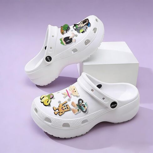 21Pcs Italian Brainrot PVC Shoe Charms,Cute Cartoon Shoe Decorations for Clogs, Sandals & Party Shoes in Kuwait