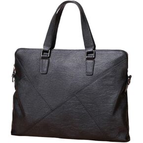 Briefcase Man Leather Large Capacity Holding Cowhide Bag Business Single Shoulder Cross-body Bag Casual in Saudi Arabia