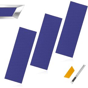 3pcs Chevy Bowtie Emblem Logo Stickers Cut DIY Decals, 11.8" x 4" Universal Logo Overlay Carbon Fiber Gold in Kuwait