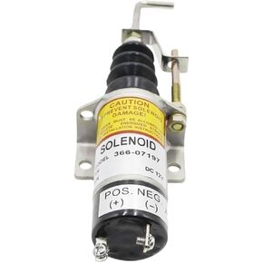 1pc 366-07197 36607197 12V/24V Fuel Shutoff Solenoid SA-3405T 1502-12C7U2B2S1 Stop Solenoid Diesel Engine Parts(24V) in Kuwait