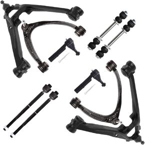 SCITOO 10 قطعة طقم تعليق ذراع التحكم العلوي السفلي، قضيب ربط نهاية قضيب Sway مناسب 2007-2014 Escalade 2007-2013 لـ Chevy Avalanche Silverado 1500 Suburban 1500 Tahoe لـ GMC Sierra 1500 Yukon in Kuwait