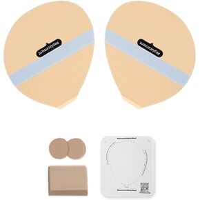 Puff Sticky Bra & Refill Kit - Push Up Sticky Boobs for Backless Dress - Reusable Stick on Bra with Extra Adhesive Strips in Saudi Arabia