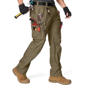 بنطال عمل رجالي، مقاوم للتمزق ومقاوم للماء، سروال BDU تكتيكي للمشي لمسافات طويلة للرجال in Kuwait