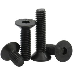 20/50 pcs M3 M4 M5 M6 M8 Hexagon Socket Set Screws and Bolts with Flat countersunk Head Allen Machine Screws and Bolts(50mm,M5(20PCS)) in Saudi Arabia