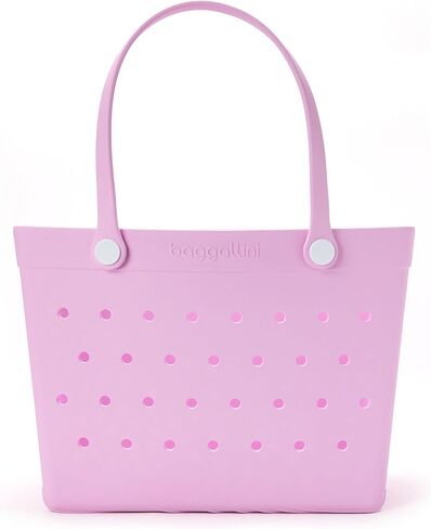 Baggallini Breeze Tote - 9"x18" Lightweight Washable Shoulder Bag - EVA Durable Beach Bag in Saudi Arabia