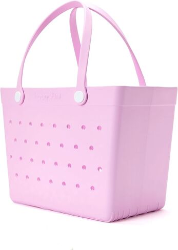 Baggallini Breeze Tote - 9"x18" Lightweight Washable Shoulder Bag - EVA Durable Beach Bag in Saudi Arabia