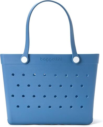 Baggallini Breeze Tote - 9"x18" Lightweight Washable Shoulder Bag - EVA Durable Beach Bag in Saudi Arabia