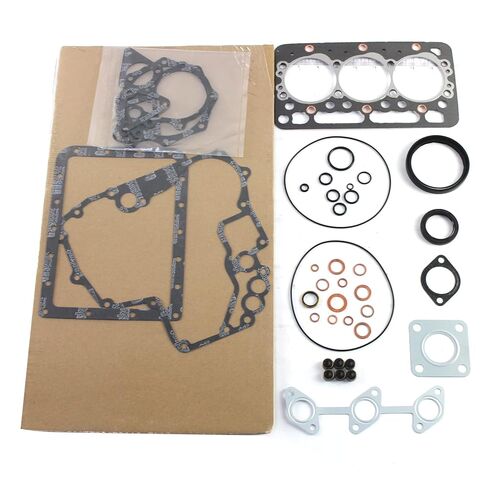 D722 Engine Full Gasket Kit with Head Gasket 6672739 6672740 for Kubota Engine D722 D722E Tractor TG1860-54 or Bobcat 316 320 322 453 463 Engine Rebuild Kit Aftermarket Parts in Saudi Arabia