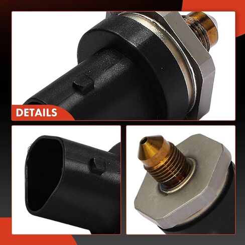 A-Premium Fuel Pressure Sensor [3 Pins] Compatible with Land Rover LR2 2013-2015, Range Rover Evoque 2012-2013, 2.0L in Saudi Arabia