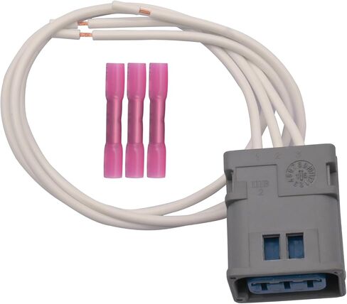 Fuel Pressure Sensor Connector Pigtail 3U2Z-14S411-KMA 3U2Z-14S411-KMB 1P2387 S-2049 EC1695 WPT1205 F250 Super Duty F-350 V10 V8 5.4L 6.8L 3 Term. Located On Fuel Pump 2009 2010 09 10 in Saudi Arabia