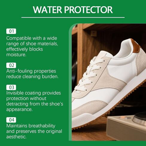 Waterproof Spray Shoes, 100ml Dust Protection, 1.54x5.75 Inch Strong Build Gear, Stylish Sneaker Cleaner Tool with Compact Design, Portable Helper for Winter Summer Rain Snow Walking Cycling Hiking in Saudi Arabia