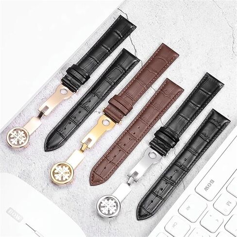 Genuine Leather Watch Strap For PP Patek Philippe Grenade 5167Ax 20mm 21mm 22mm Bracelet Men's Women Watchband Chain in Saudi Arabia