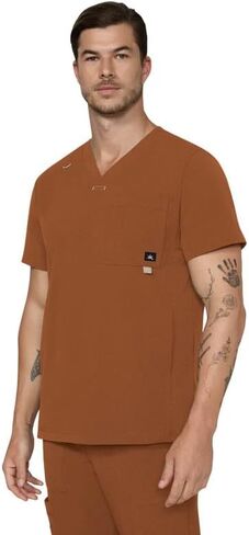 KOI Solis x Caldwell Men's 4-Pocket Scrub Top in Saudi Arabia