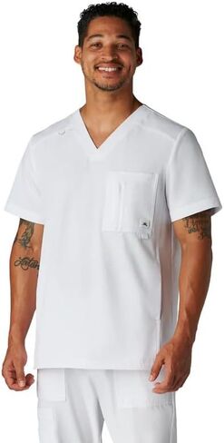 KOI Solis x Caldwell Men's 4-Pocket Scrub Top in Saudi Arabia