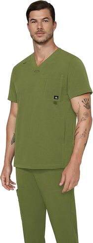 KOI Solis x Caldwell Men's 4-Pocket Scrub Top in Saudi Arabia