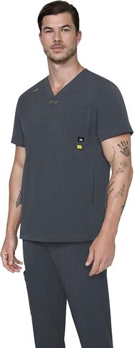 KOI Solis x Caldwell Men's 4-Pocket Scrub Top in Saudi Arabia