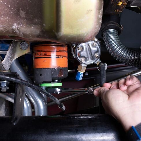 OEMTOOLS 87162 Wide Range Filter Wrench, Oil Filter Wrench Adjustable, Fits Filters Between 3-1/8 and 3-7/8 Inches in Diameter, Black and Green in Kuwait