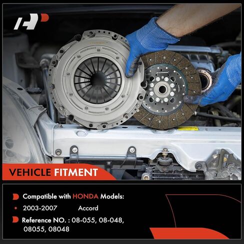A-Premium Transmission Clutch Kit Set Compatible with Honda Accord 2003-2007 2.4L in Saudi Arabia