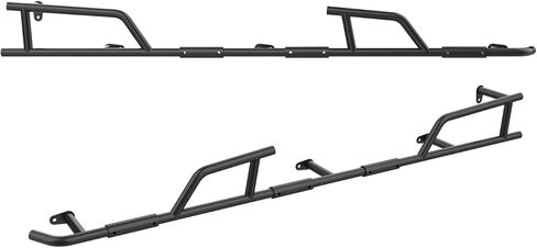 Nerf Bars Rock Sliders لـ Polaris General، مصد جانبي للأنابيب الفولاذية شديدة التحمل، خطوات جانبية لحماية الفرشاة لملحقات Polaris General XP 4 1000 2017-2026، استبدال #2881992 in Saudi Arabia