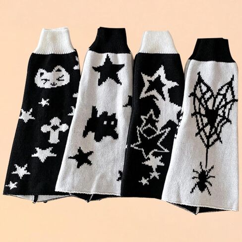 Kawaii Leg Warmers for Women,Cute Y2k Baggy Leg Warmers Wide Legged Pile Socks for Women Girls in Saudi Arabia