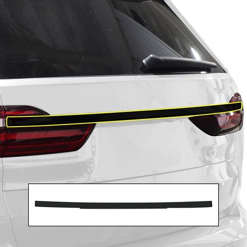 BOGAR TECH DESIGNS for BMW X7 2019-2026 Side Window Chrome Delete – Precut Vinyl Trim Overlay, Gloss Black Blackout Appearance in Saudi Arabia