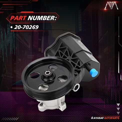 MAYASAF 20-70269 مضخة توجيه كهربائية مع بكرة تناسب دودج 2003 2004 2005 2006 2007 Ram 2500/Ram 3500، مع محركات 4.7L/V8،5.7L/V8،5.9L/L6،6.7L/L6،8.0L/V10، يستبدل 96-70269 720-01126 in Kuwait