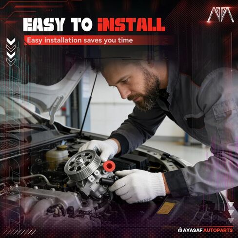 MAYASAF 20-70269 مضخة توجيه كهربائية مع بكرة تناسب دودج 2003 2004 2005 2006 2007 Ram 2500/Ram 3500، مع محركات 4.7L/V8،5.7L/V8،5.9L/L6،6.7L/L6،8.0L/V10، يستبدل 96-70269 720-01126 in Kuwait