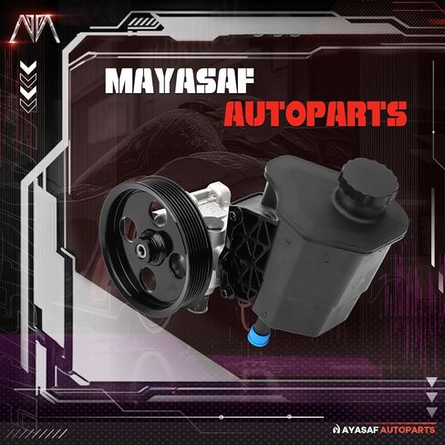 MAYASAF 20-70269 مضخة توجيه كهربائية مع بكرة تناسب دودج 2003 2004 2005 2006 2007 Ram 2500/Ram 3500، مع محركات 4.7L/V8،5.7L/V8،5.9L/L6،6.7L/L6،8.0L/V10، يستبدل 96-70269 720-01126 in Kuwait