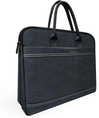 Men's Handbag Large Capacity Briefcase Business Office Information Storage Conference Bag Men's Briefcase in Saudi Arabia