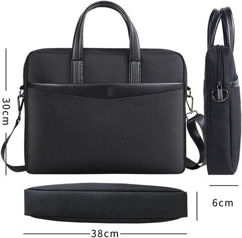 Briefcase Large Capacity Business Portable File Bag Portable Office Thickened Shoulder Strap Conference Bag in Saudi Arabia