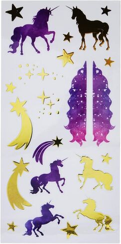 BSA Pinewood Derby Car Peel N' Stick Decal Sticker - Unicorn Galaxy Boy Scouts of America in Kuwait