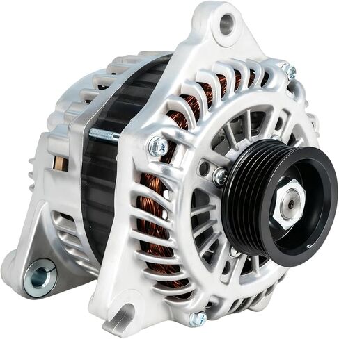 11273N Alternator Compatible with 2007-2014 Ford Edge Fusion Taurus, 2007-2012 Lincoln MKX MKZ, 12V 150A 11273 7T4T10300AD 7T4T10300AE 7T4Z10346A 8G1T10300AC, 6-Groove Pulley in Kuwait