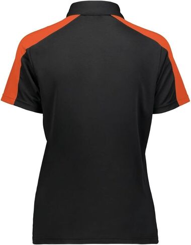 Augusta Sportswear Womens BI-Color Vital Polo 2XL أسود/برتقالي in Saudi Arabia