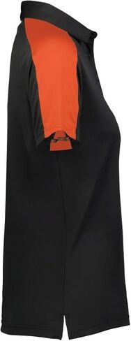 Augusta Sportswear Womens BI-Color Vital Polo 2XL أسود/برتقالي in Saudi Arabia