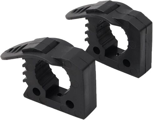 قطعتان من المشبك سريع الفك، مقبض مشبك مطاطي لأدوات ومعدات قطر 1-1/7 بوصة إلى 1-4/9 بوصة المستخدمة في مركبات الطرق الوعرة UTV ATV RV Van Trucks وقطار القارب in Kuwait