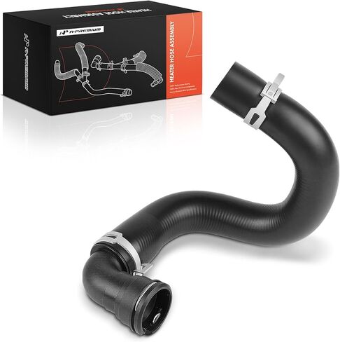 A-Premium Outlet HVAC Heater Hose Pipe Line Assembly with Clamps Compatible with Ford F-250 F-350 F-450 F-550 Super Duty, 2008 2009 2010, 6.4L in Saudi Arabia