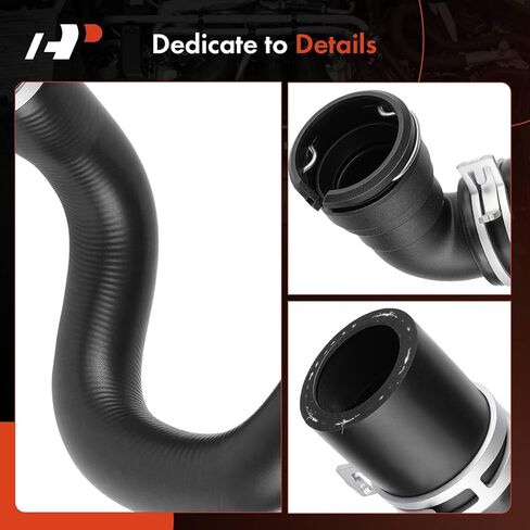 A-Premium Outlet HVAC Heater Hose Pipe Line Assembly with Clamps Compatible with Ford F-250 F-350 F-450 F-550 Super Duty, 2008 2009 2010, 6.4L in Saudi Arabia