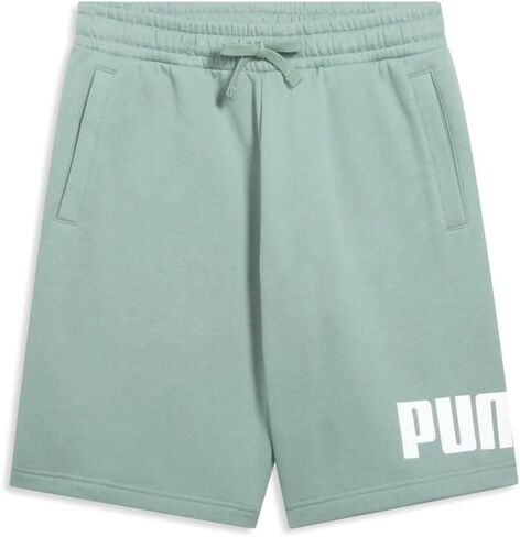 PUMA Mens Essentials Logo 10 Inch Shorts Casual Bottoms Casual - Green in Saudi Arabia