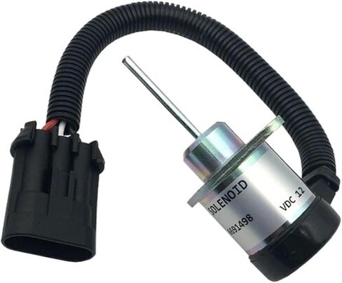 1pc Fuel Shut Off Solenoid 6691498 12V S130 S160 S175 S185 Engine Part 1G925-60011 in Kuwait